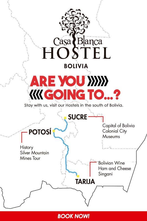 Hostel Casa Blanca Sucre történelmi óvárosa Kültér fotó